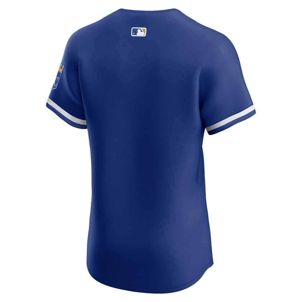 Men's Kansas City Royals Nike White Home Elite Jersey