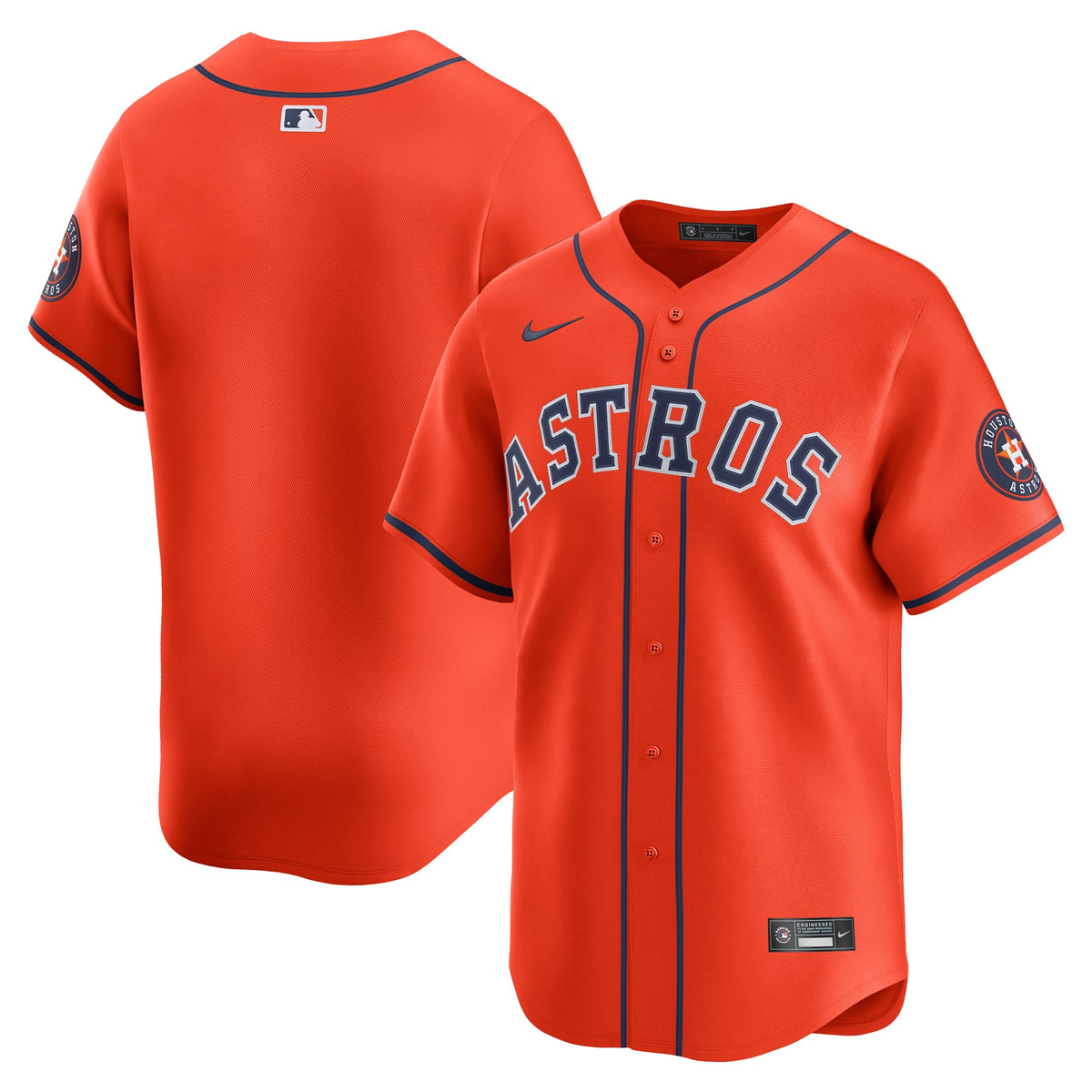 Men's Houston Astros Nike White Home Limited Jersey