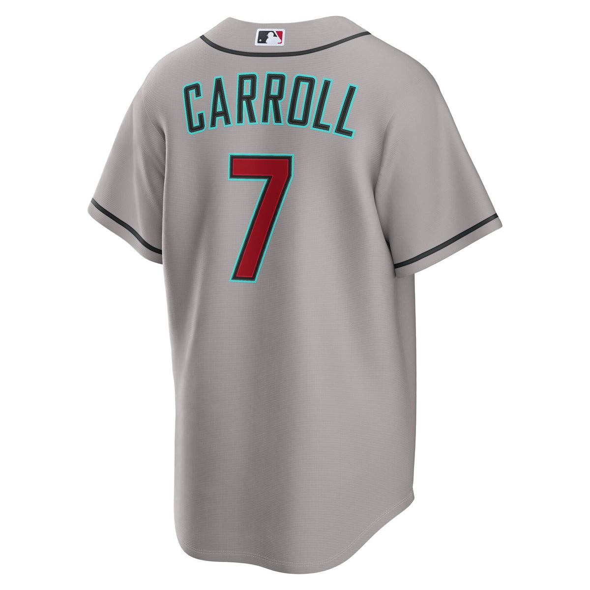 Men's Arizona Diamondbacks Corbin Carroll Nike Black Alternate Replica Jersey