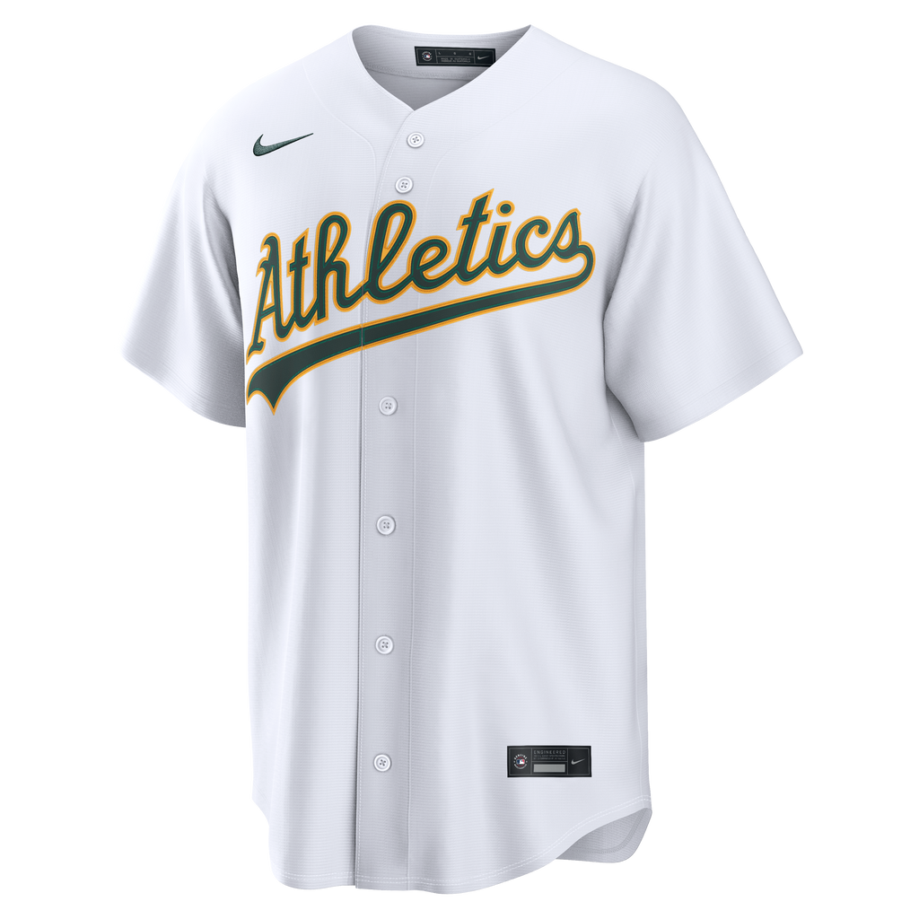 Men's Athletics Henry Bolte Nike White Home Replica Jersey