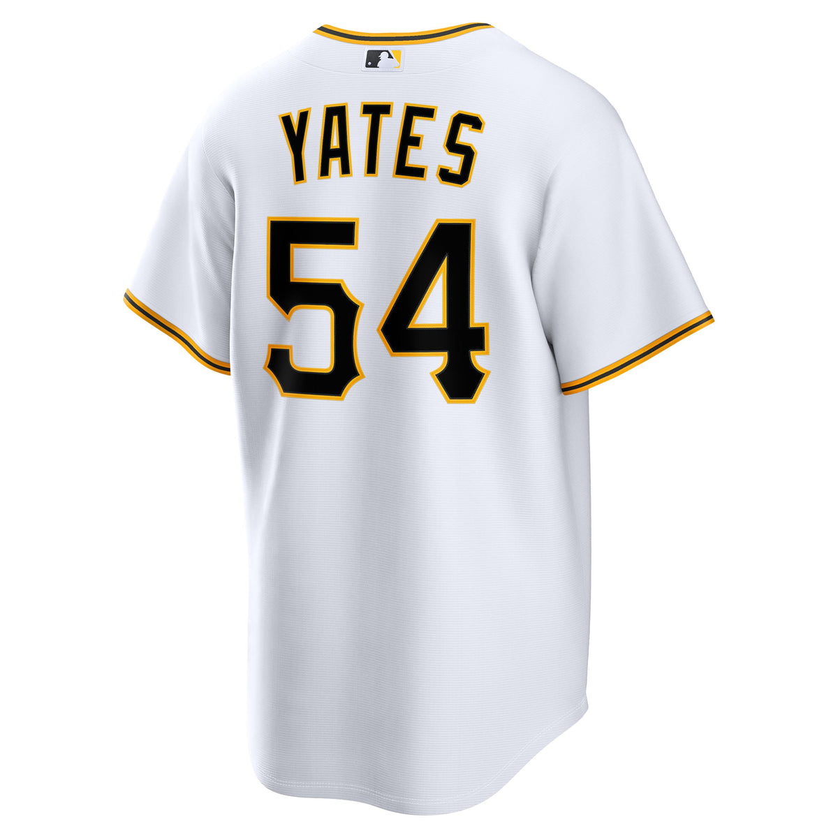 Men's Pittsburgh Pirates Kirby Yates Nike White Home Replica Jersey