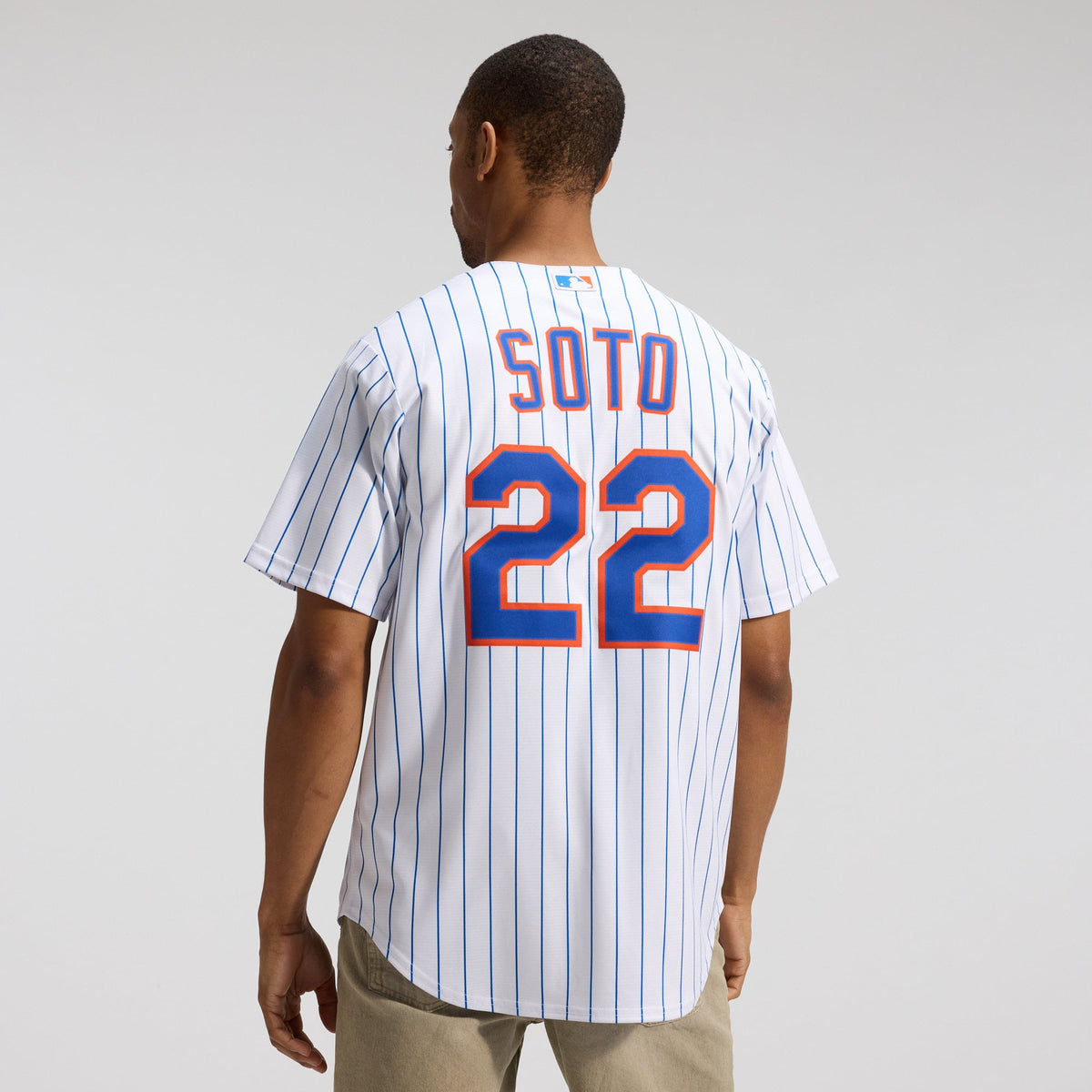 Men's New York Mets Nike White Home Replica Player Jersey