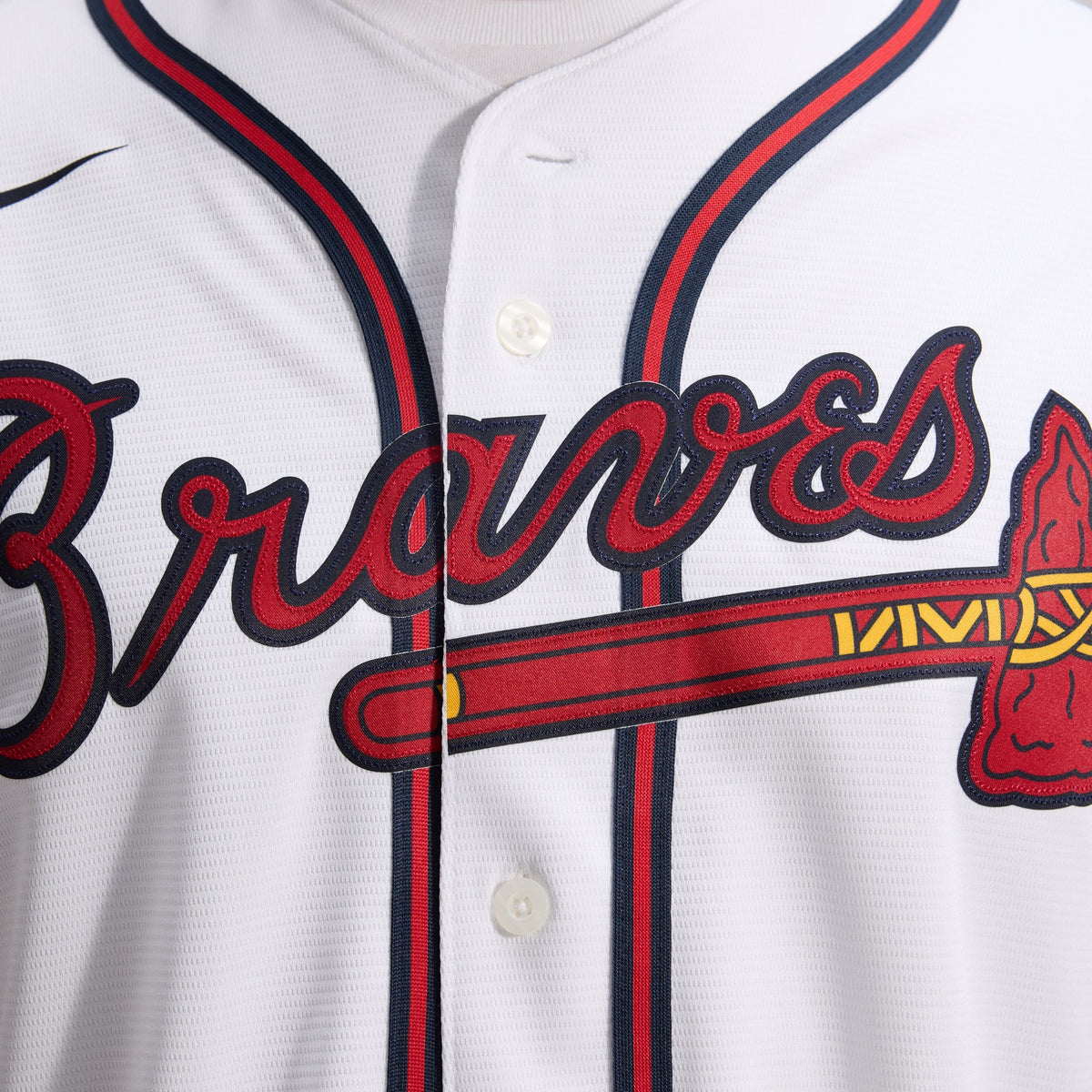 Men's Atlanta Braves Nike White Home Replica Team Jersey