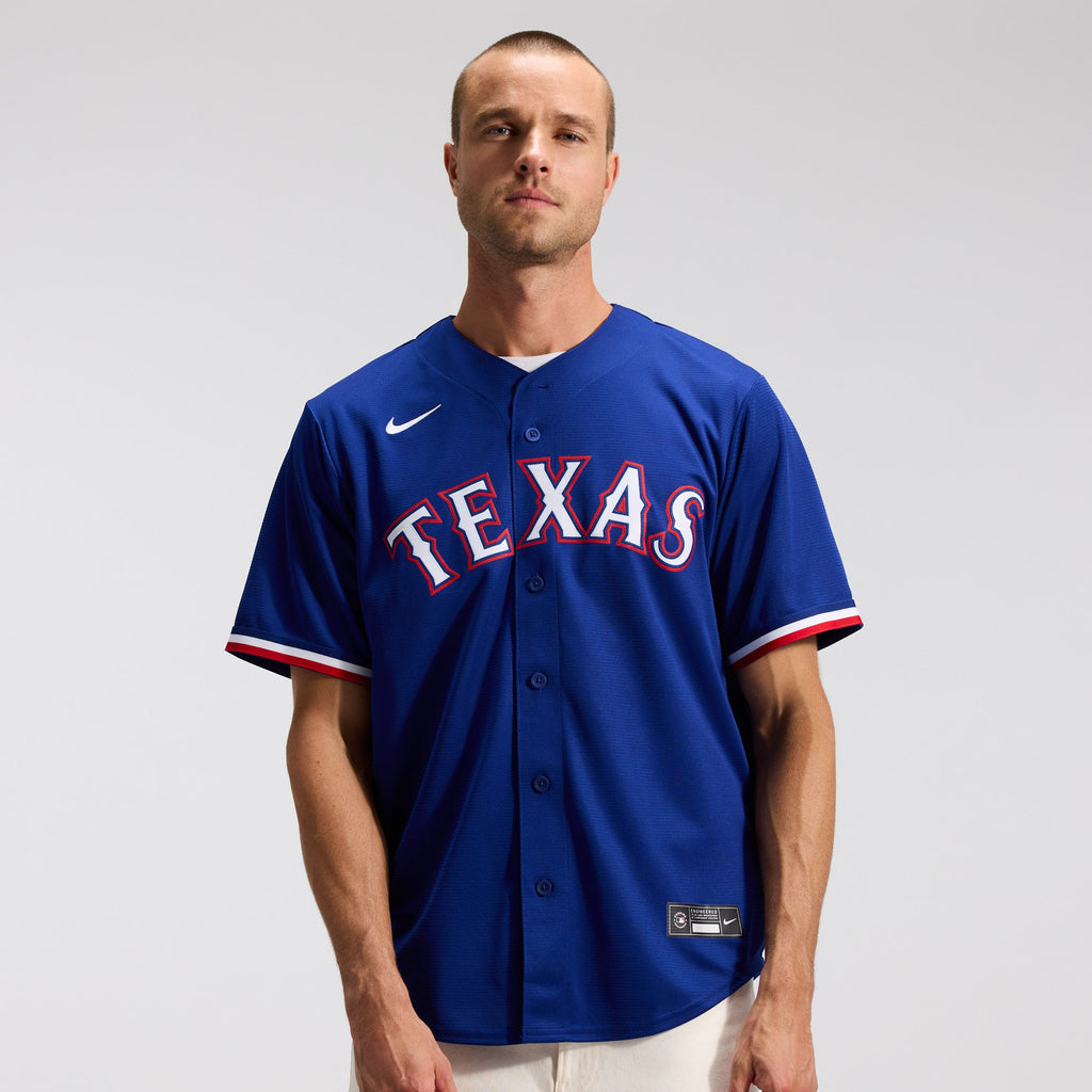 Men's Texas Rangers Corey Seager Nike Gray Road Replica Jersey