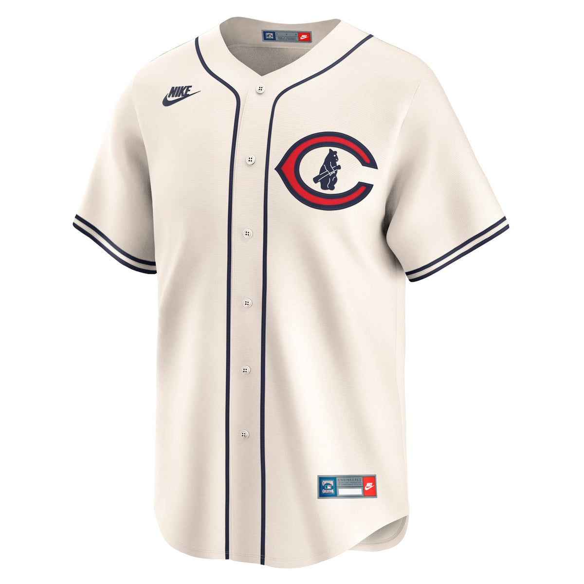 Men's Chicago Cubs Seiya Suzuki Nike Cream Throwback Cooperstown Collection Limited Jersey