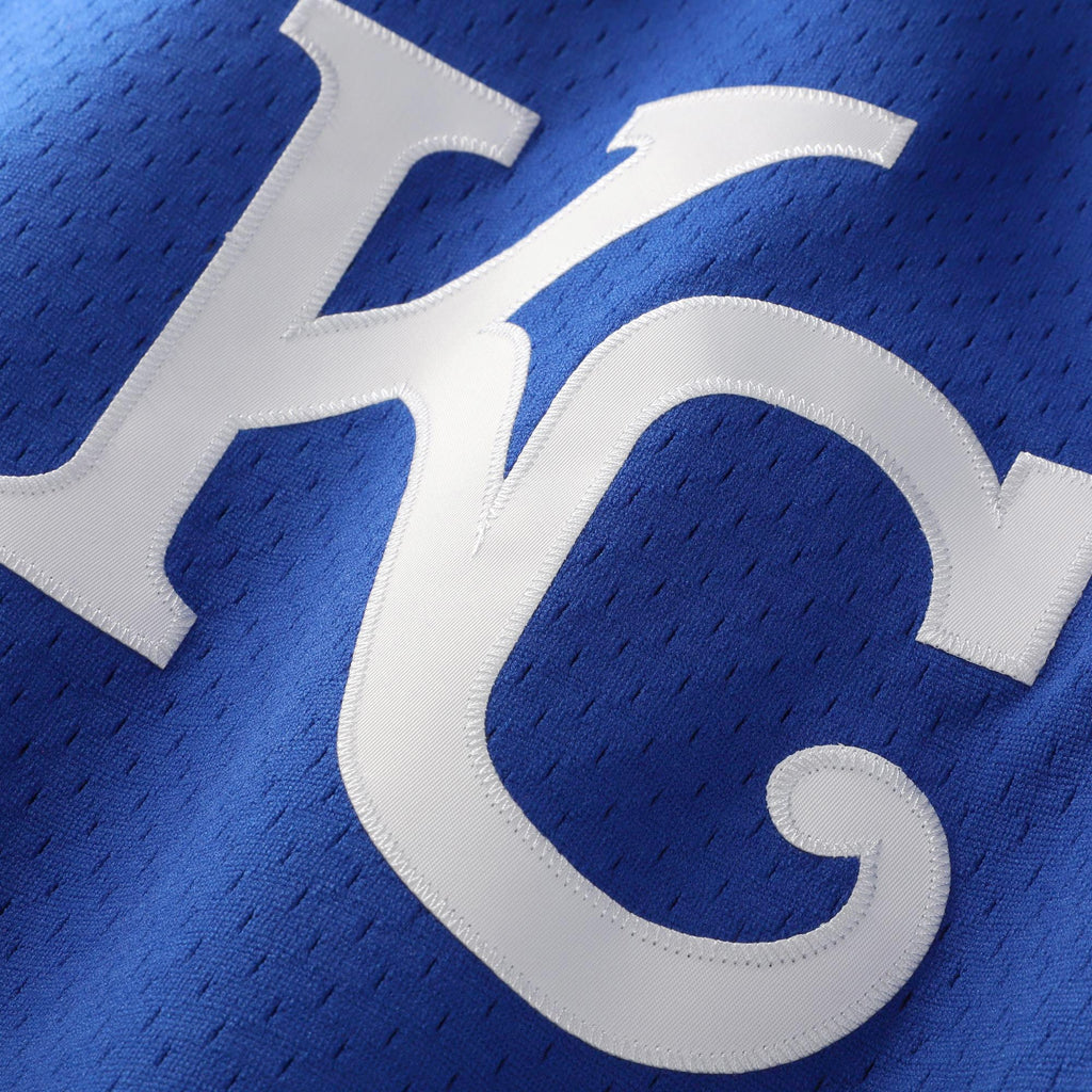 Men's Kansas City Royals Bo Jackson Mitchell & Ness Royal Authentic Batting Practice Jersey