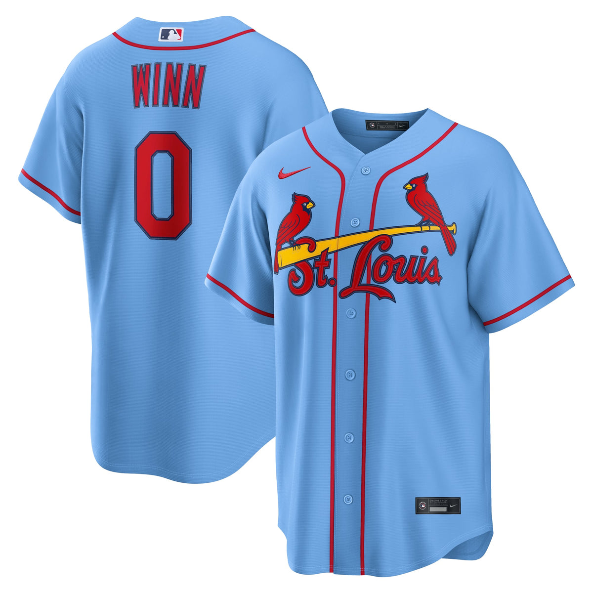 Men's St. Louis Cardinals Masyn Winn Nike Cream Alternate Replica Jersey