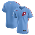 Men's Philadelphia Phillies Nike Light Blue Alternate Elite Jersey