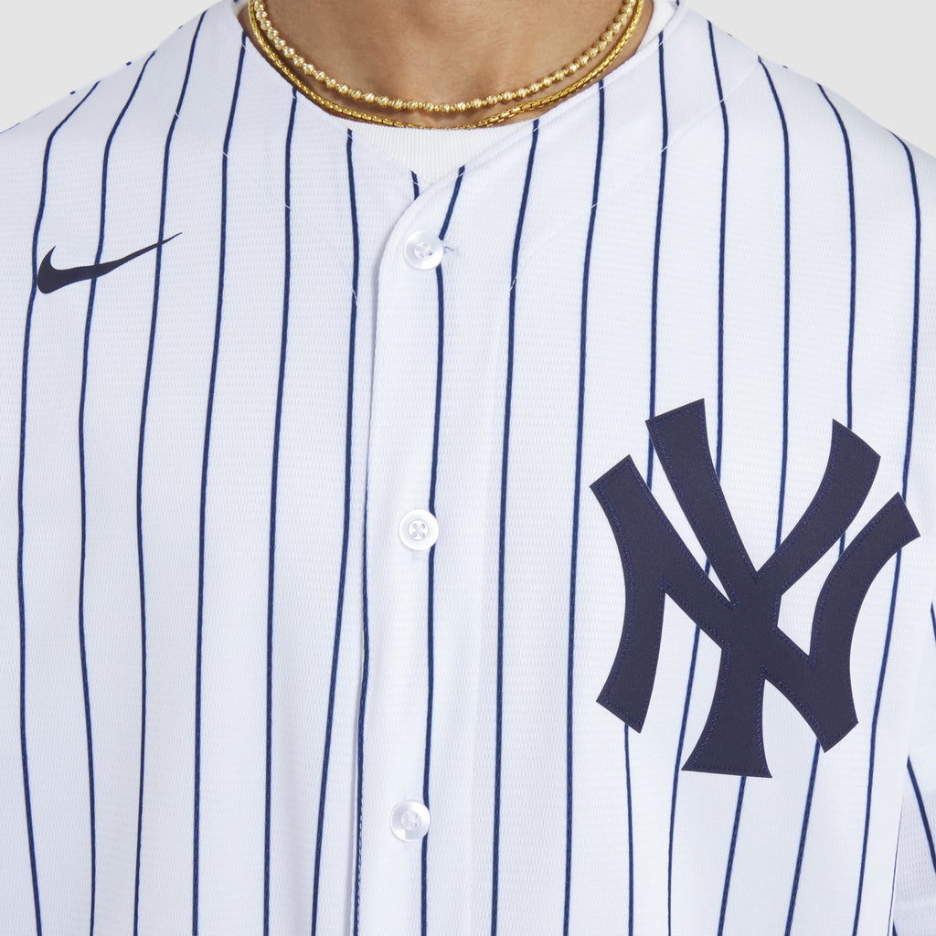 Men's New York Yankees CC Sabathia Nike White 2025 Baseball Hall of Fame Name & Number Retired Replica Jersey