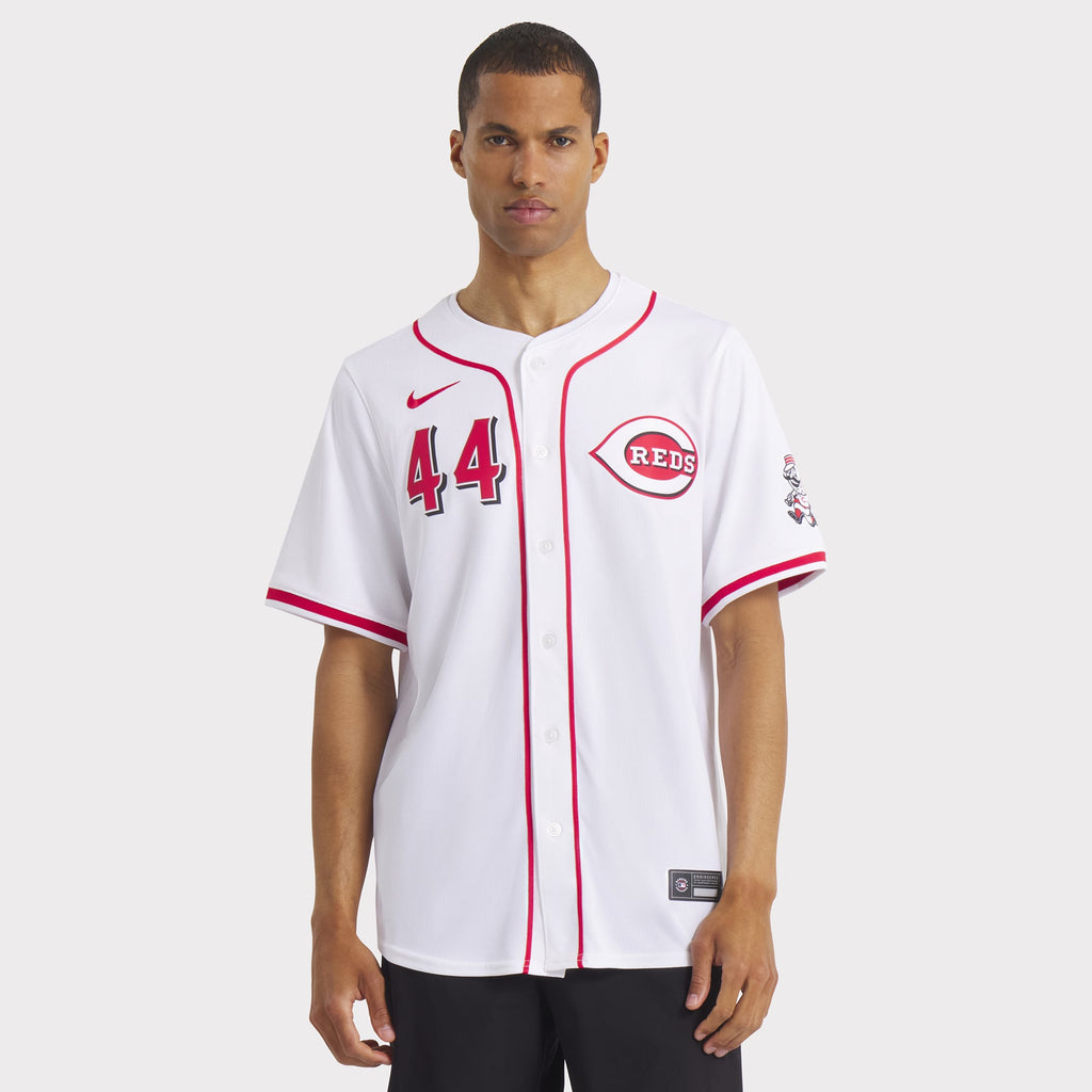 Men's Cincinnati Reds Elly De La Cruz Nike White Home Limited Player Jersey