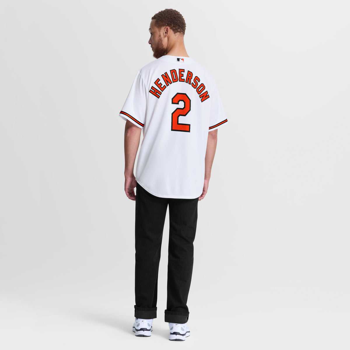 Men's Baltimore Orioles Gunnar Henderson Nike White Home Replica Jersey