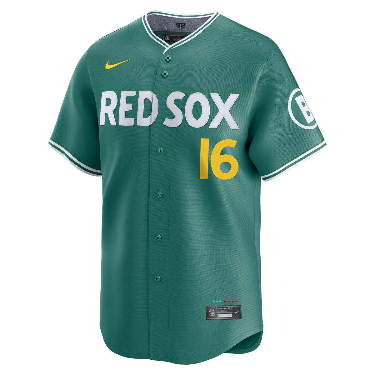 Men's Boston Red Sox Jarren Duran Nike Green 2025 City Connect Limited Player Jersey