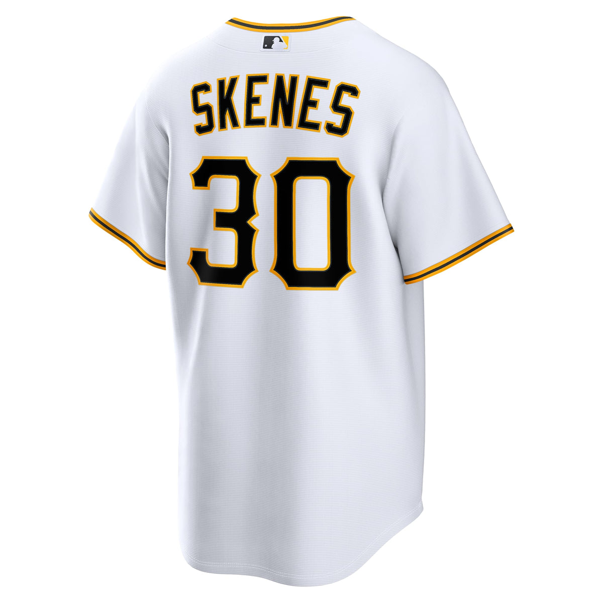 Men's Pittsburgh Pirates Paul Skenes Nike White Home Replica Jersey