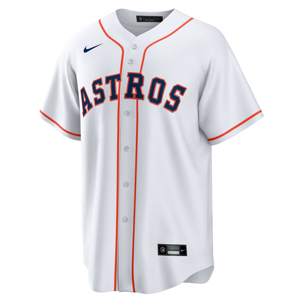 Men's Houston Astros Carlos Correa Nike White Home Replica Jersey