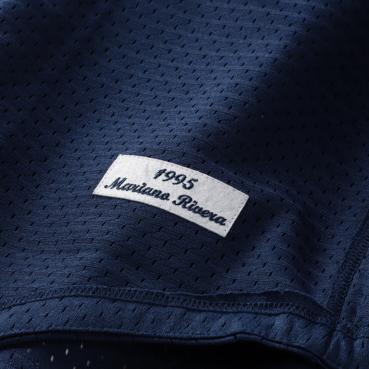Men's New York Yankees Mariano Rivera Mitchell & Ness Navy Cooperstown Collection Big & Tall Mesh Batting Practice Jersey