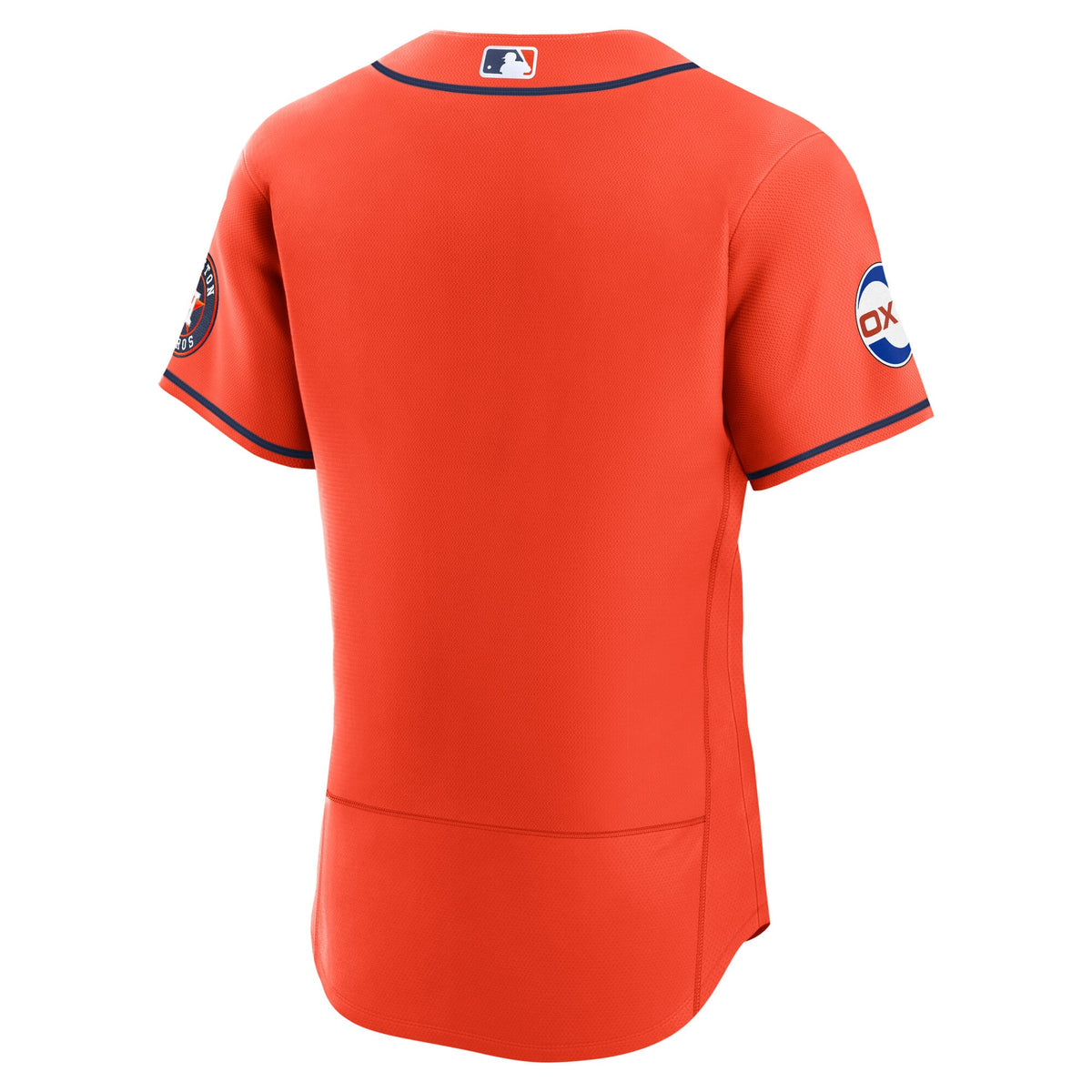 Men's Houston Astros Nike Navy Alternate Sponsor Patch Authentic Jersey