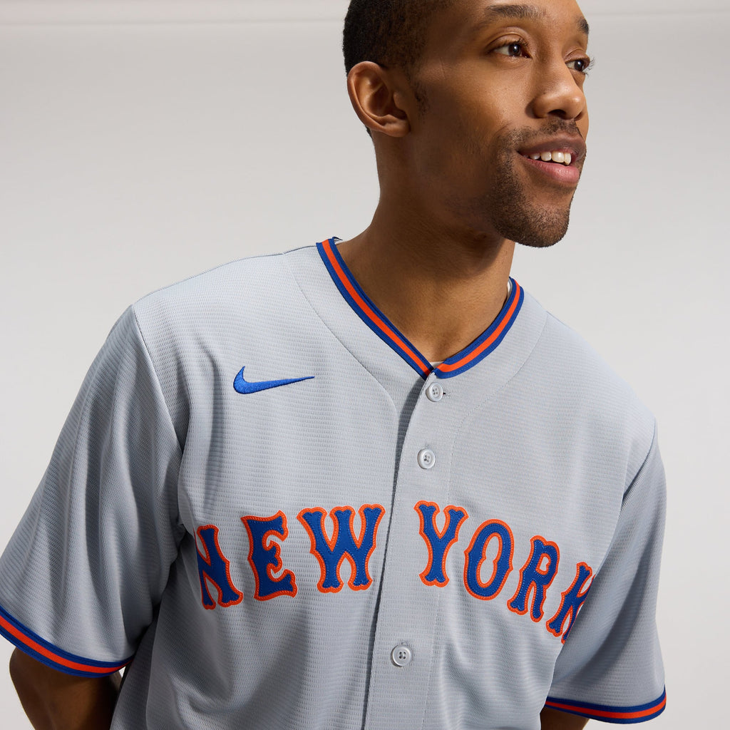 Men's New York Mets Juan Soto Nike Gray Road Replica Jersey