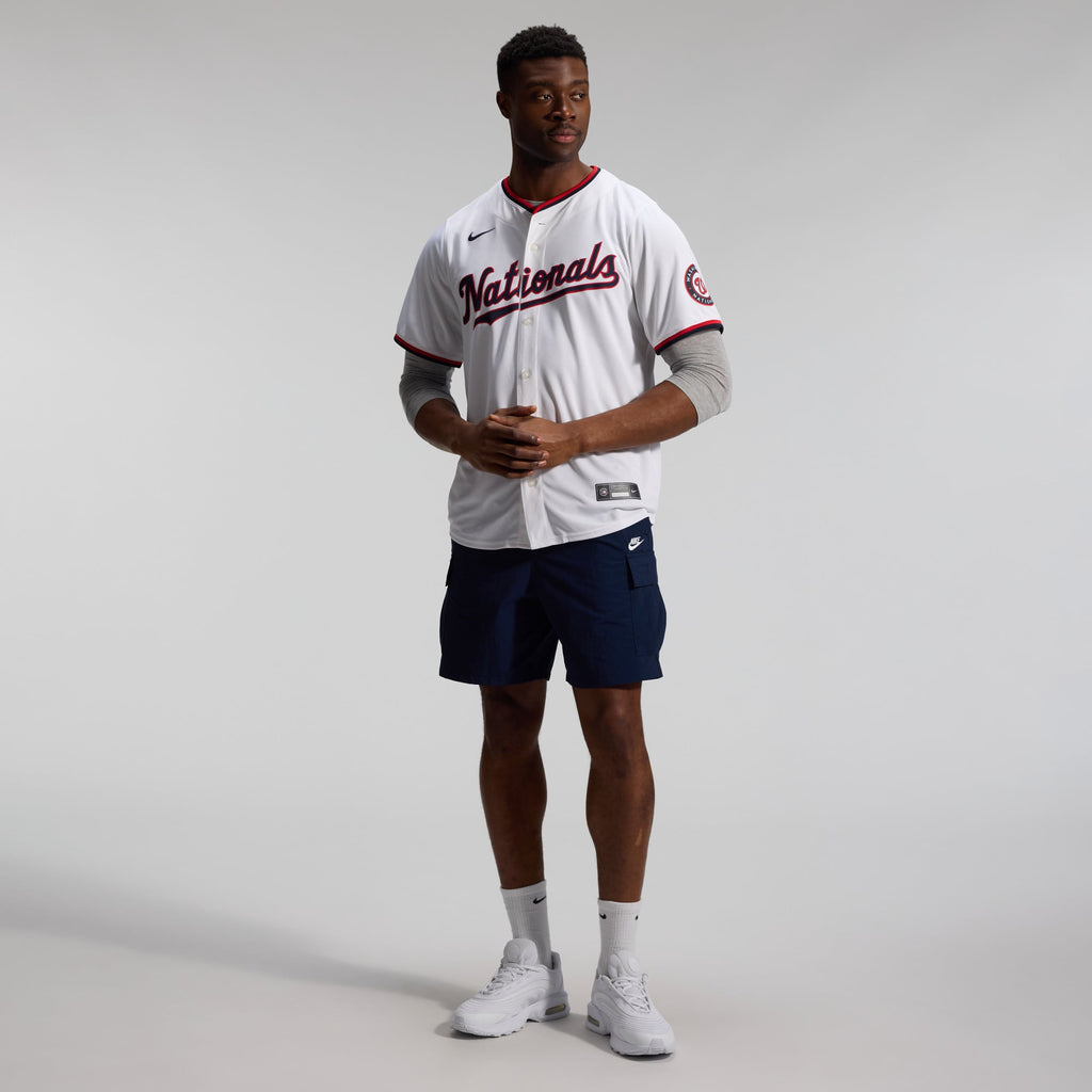 Men's Washington Nationals Nike White Home Limited Jersey