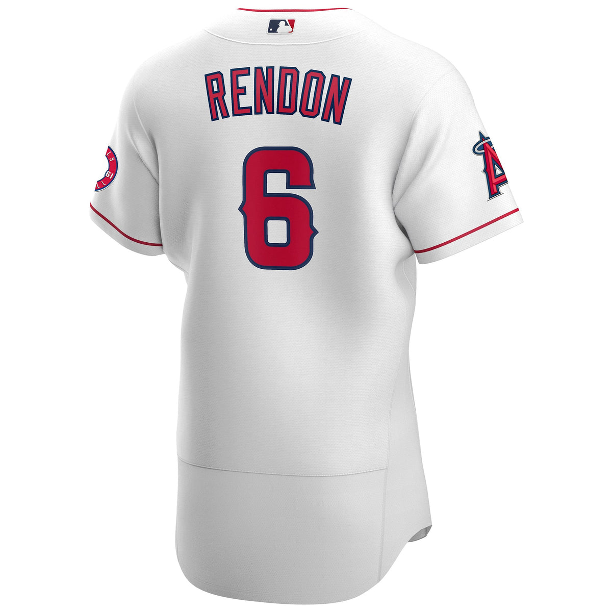 Men's Los Angeles Angels Anthony Rendon Nike White Authentic Player Jersey