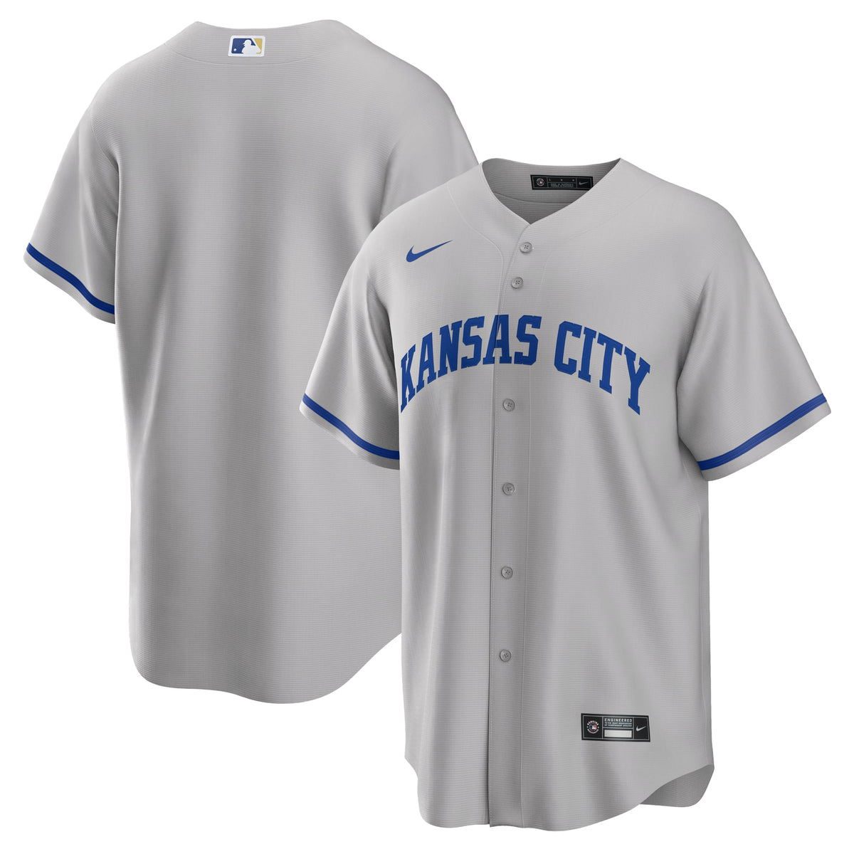 Men's Kansas City Royals Nike Royal Alternate Replica Team Jersey