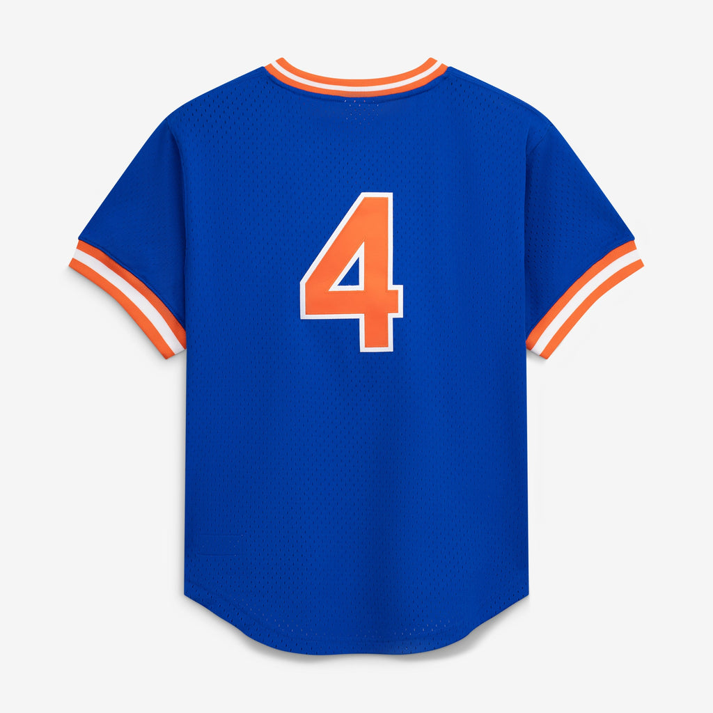 Men's New York Mets Lenny Dykstra Mitchell & Ness Royal Authentic Batting Practice Jersey