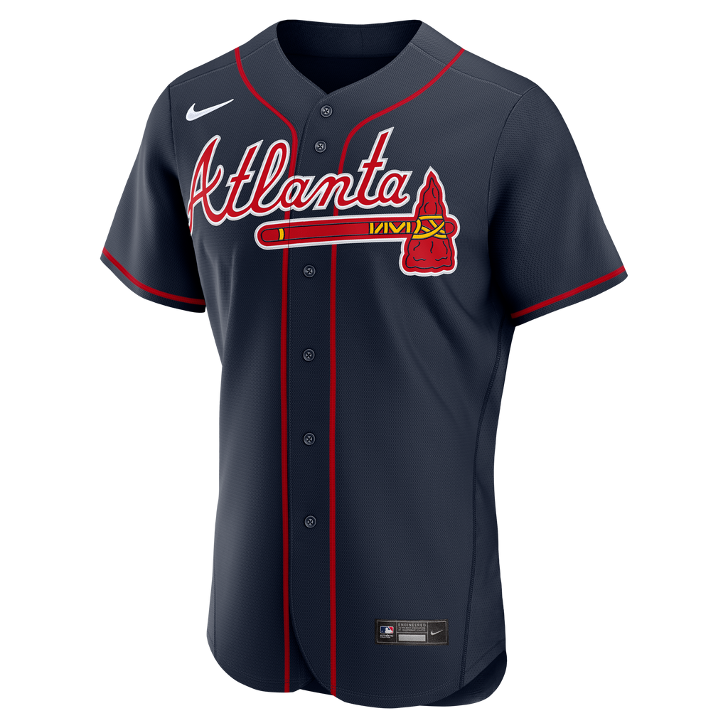 Men's Atlanta Braves Drake Baldwin Nike White MLB Awards Authentic Jersey