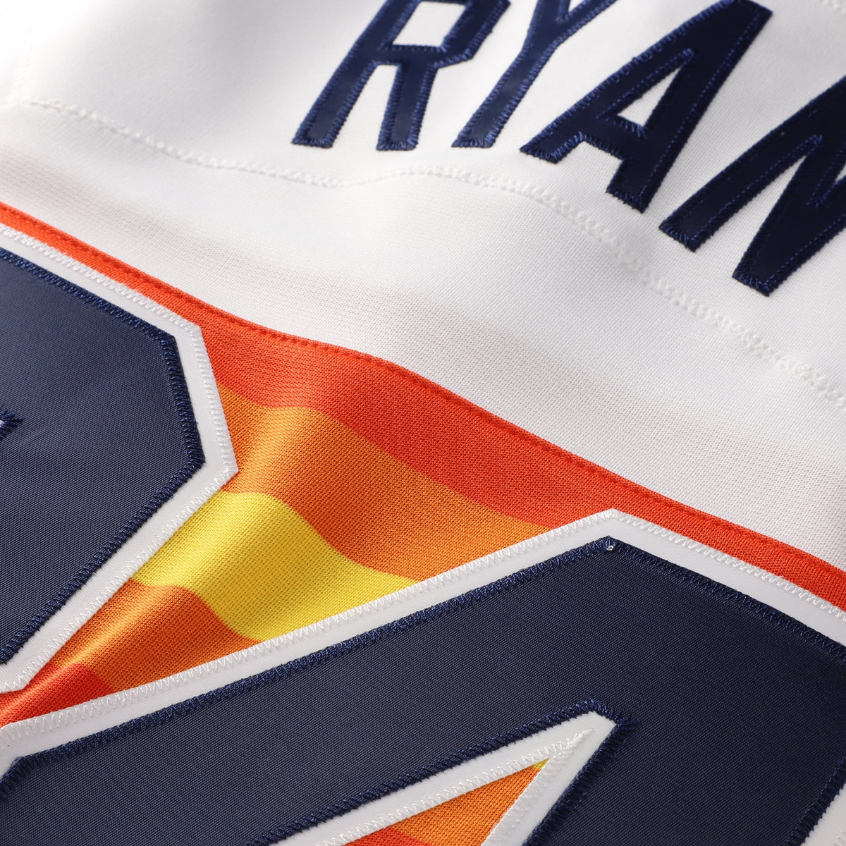 Men's Houston Astros Nolan Ryan Mitchell & Ness White Throwback Authentic Jersey