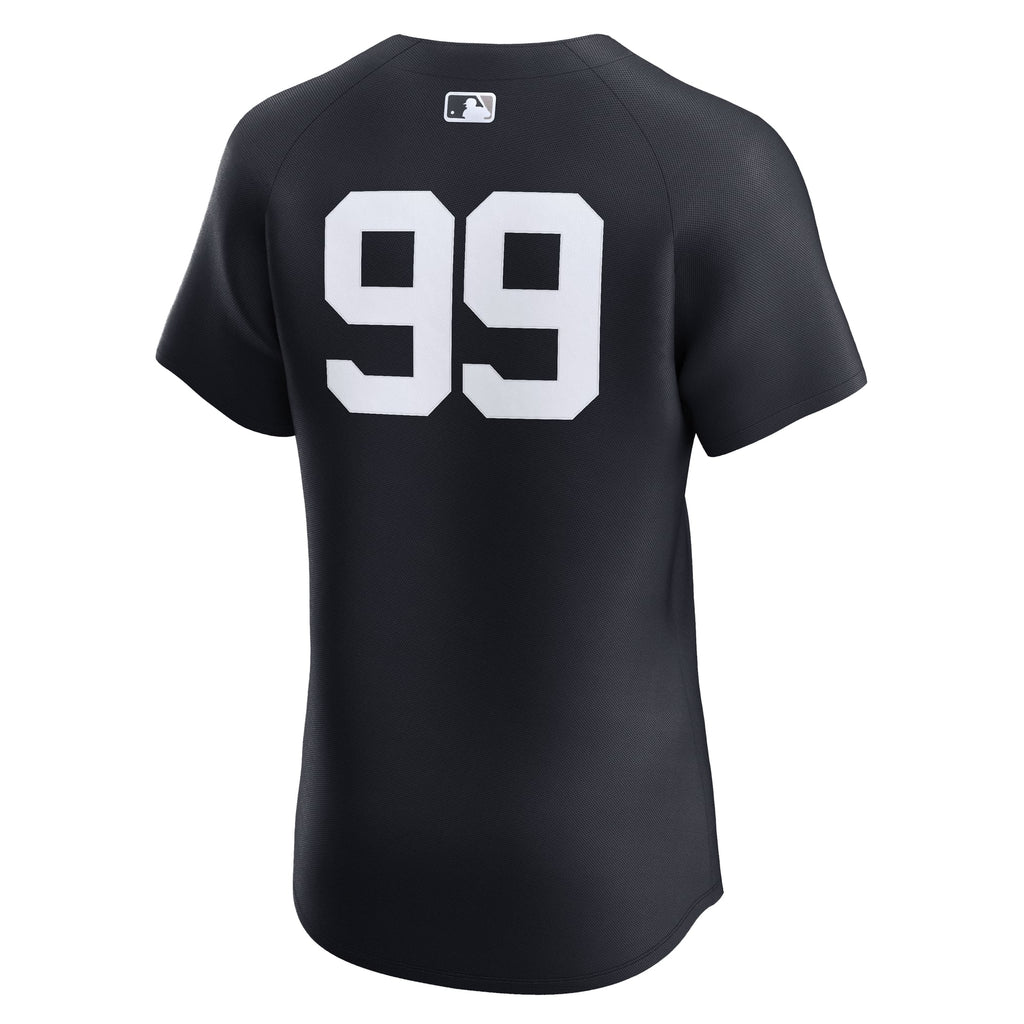 Men's New York Yankees Aaron Judge Nike Navy Alternate 2 Elite Jersey