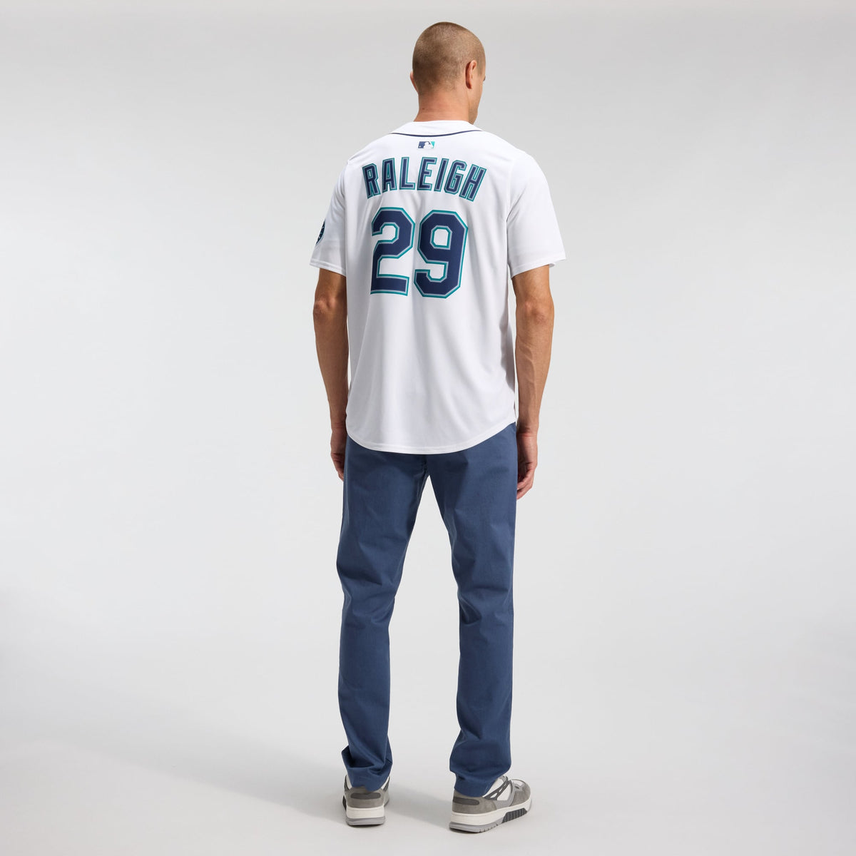Men's Seattle Mariners Cal Raleigh Nike Teal Alternate Limited Jersey