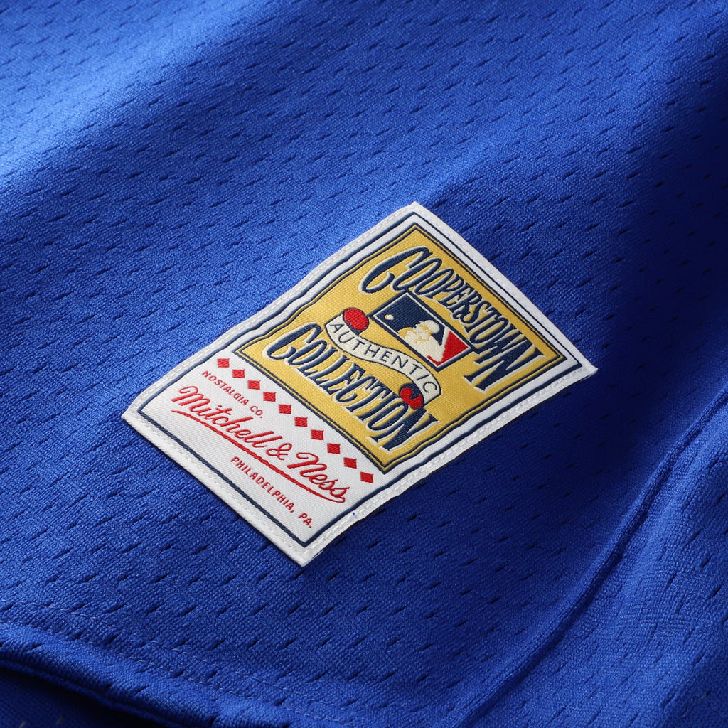 Men's New York Mets Dwight Gooden Mitchell & Ness Royal Authentic Batting Practice Jersey
