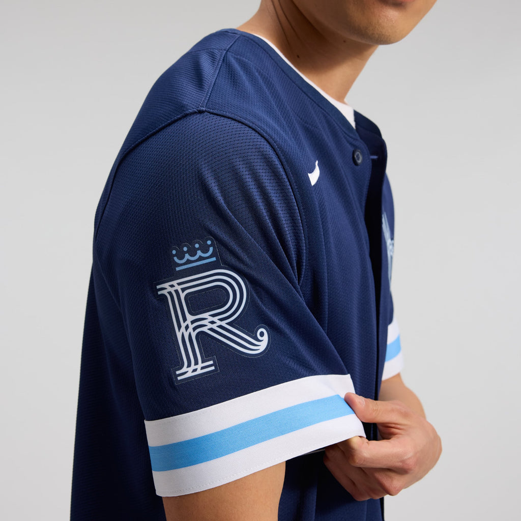 Men's Kansas City Royals  Nike Navy City Connect Limited Jersey