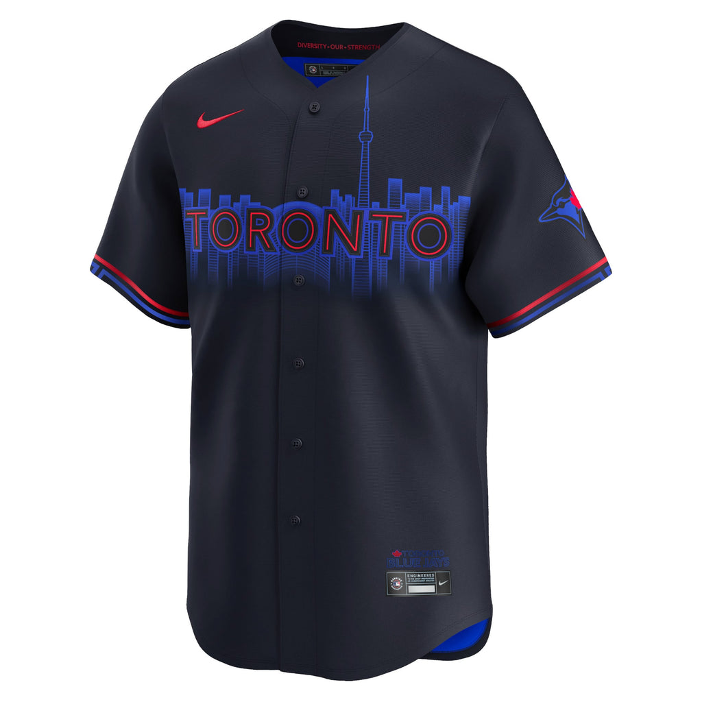 Men's Toronto Blue Jays  Nike Navy 2024 City Connect Limited Jersey