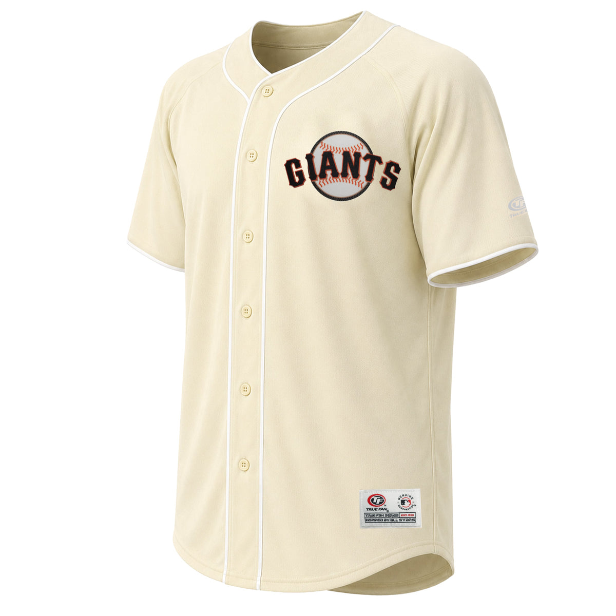 Men's San Francisco Giants Stitches Cream Fashion Jersey