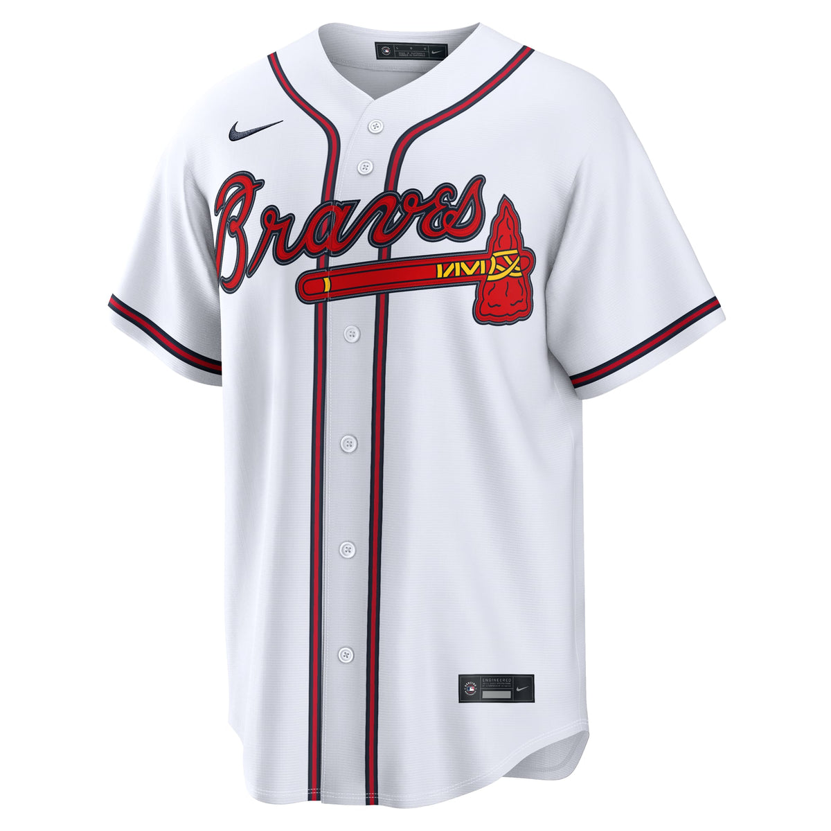 Men's Atlanta Braves Austin Riley Nike Navy Alternate Replica Jersey