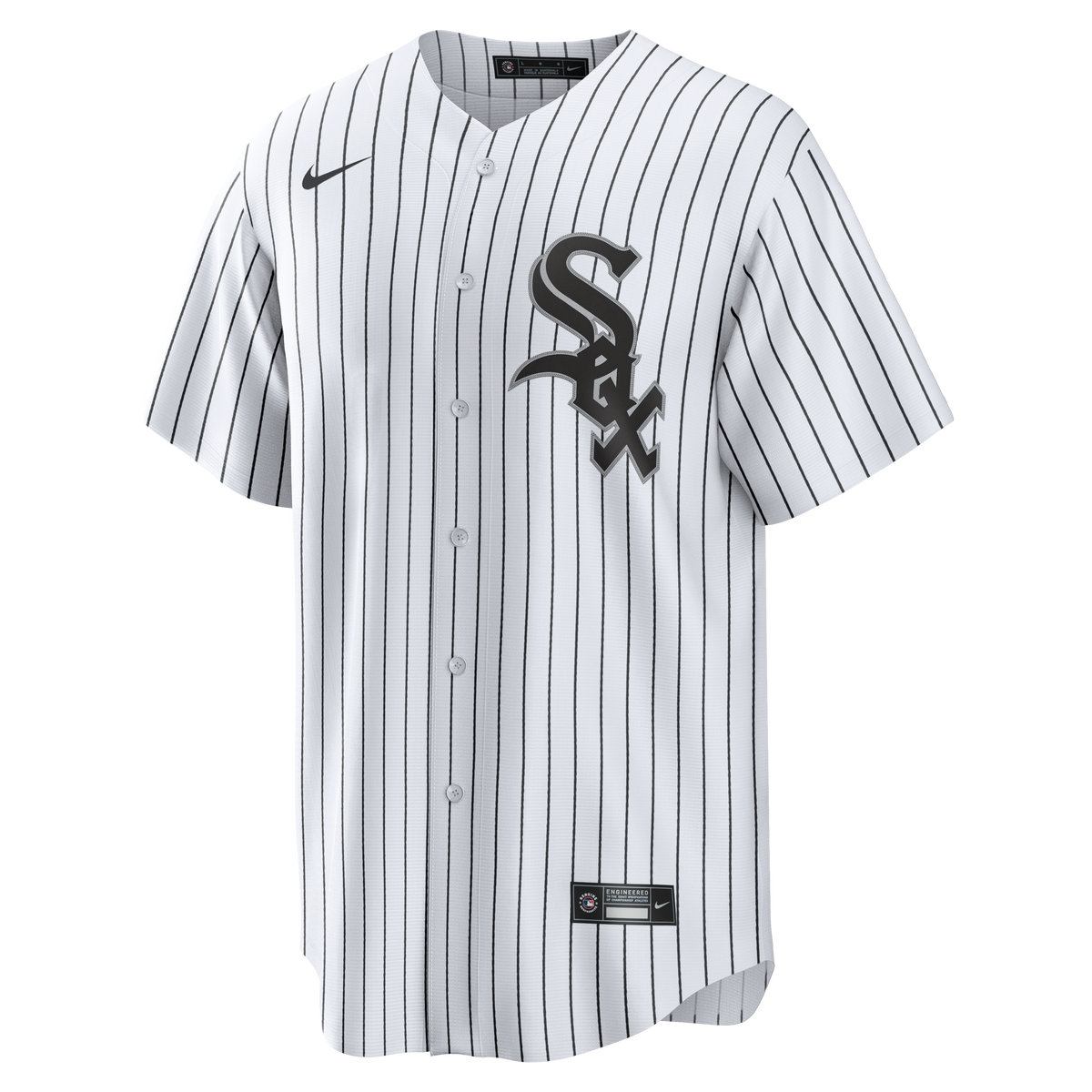 Men's Chicago White Sox Luis Castillo Nike White Home Replica Jersey