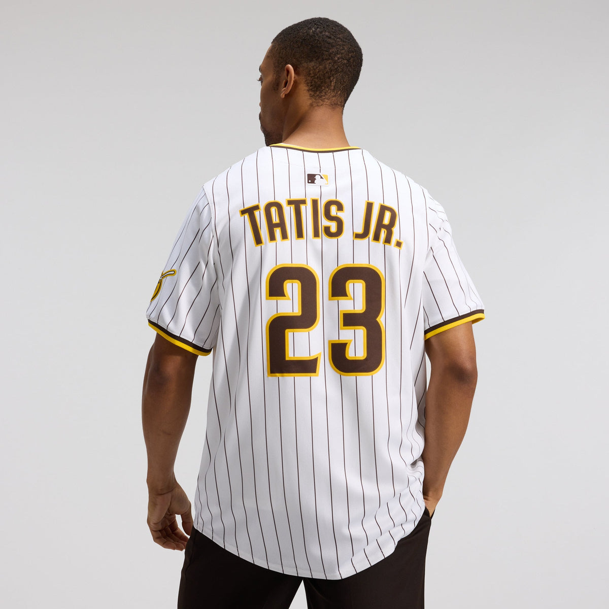 Men's San Diego Padres Fernando Tatis Jr. Nike Khaki Alternate Limited Player Jersey