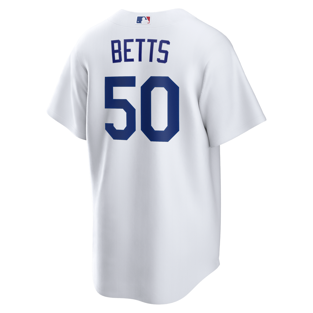 Men's Los Angeles Dodgers Mookie Betts Nike White Home Replica Jersey