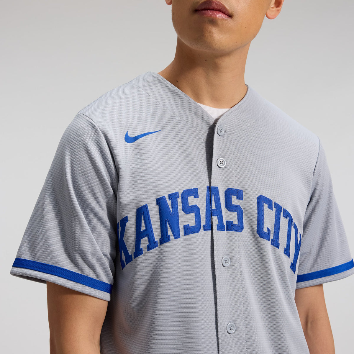 Men's Kansas City Royals Bobby Witt Jr. Nike Rush Blue Alternate 2 Replica Jersey
