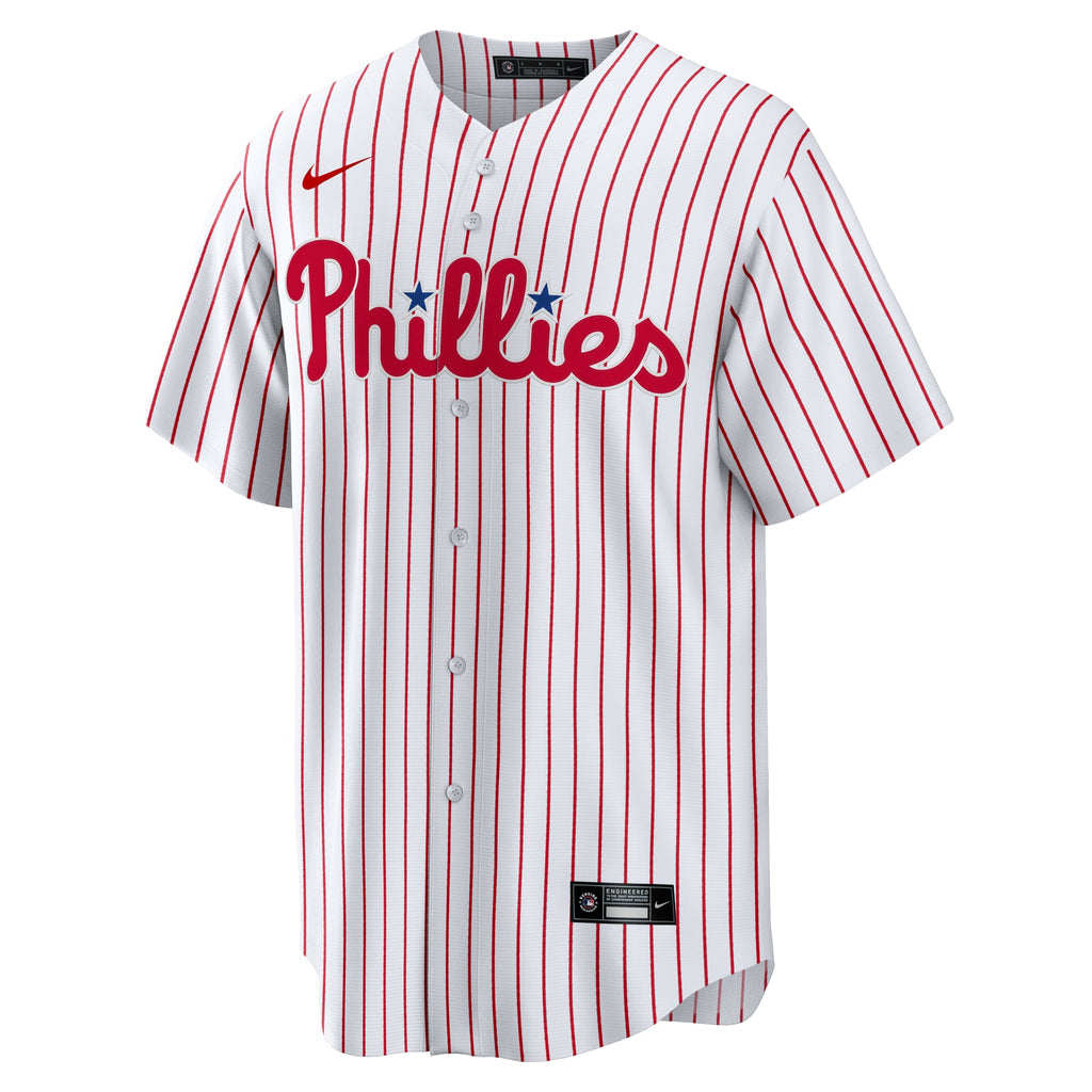 Men's Philadelphia Phillies Cristopher Sanchez Nike White Home Replica Jersey
