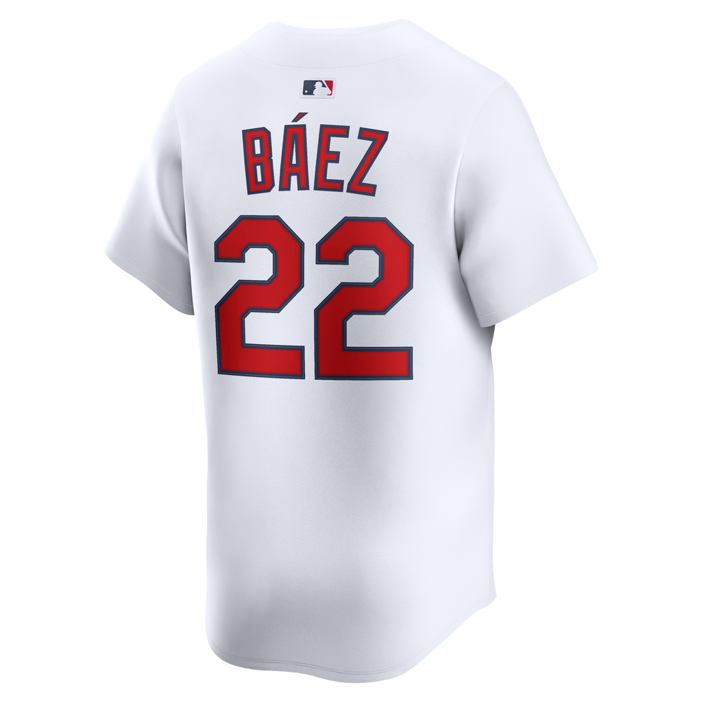 Men's St. Louis Cardinals  Joshua Báez Nike White Home Limited Player Jersey