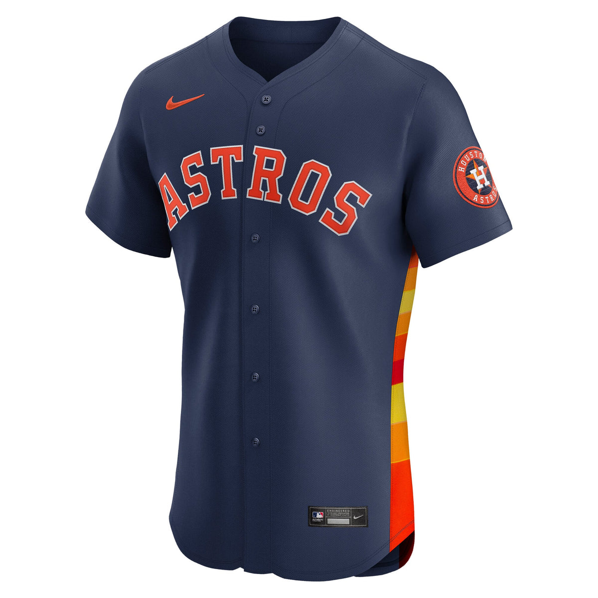 Men's Houston Astros Nike Orange Alternate Elite Jersey