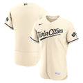 Men's Minnesota Twins  Nike Cream Alternate Authentic Jersey