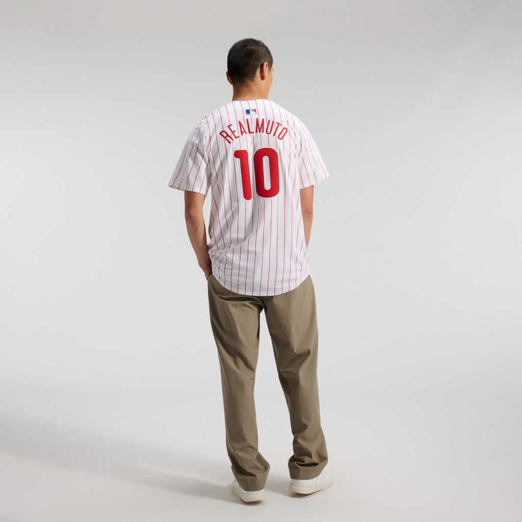 Men's Philadelphia Phillies J.T. Realmuto Nike White Home Limited Player Jersey