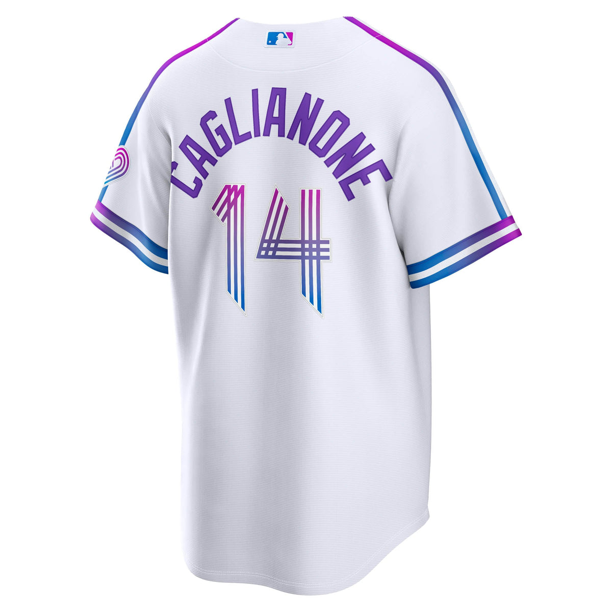 Men's Kansas City Royals Jac Caglianone Nike White 2026 City Connect Stadium Jersey