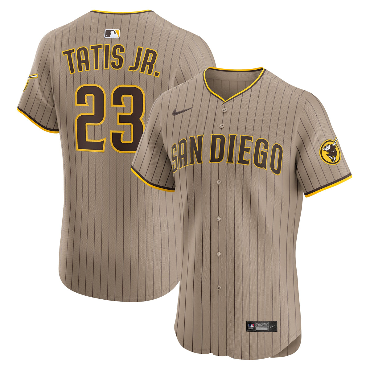 Men's San Diego Padres Fernando Tatis Jr. Nike White Home Elite Jersey
