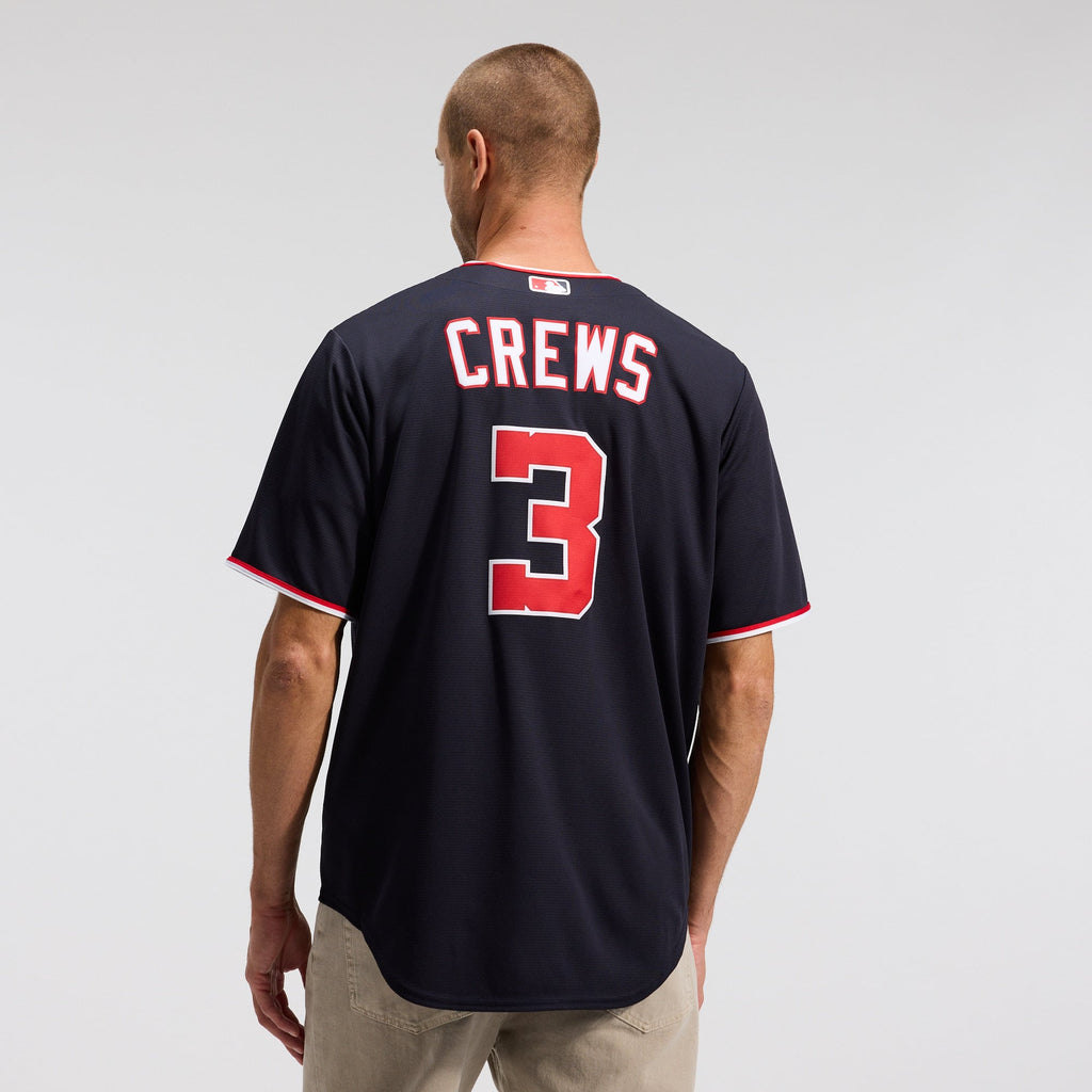 Men's Washington Nationals Dylan Crews Nike Navy Alternate Replica Jersey