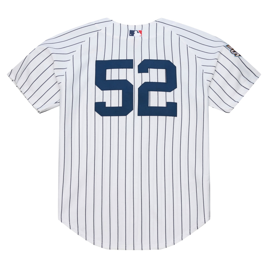 Men's New York Yankees CC Sabathia Mitchell & Ness White 2009 Cooperstown Collection Authentic Jersey