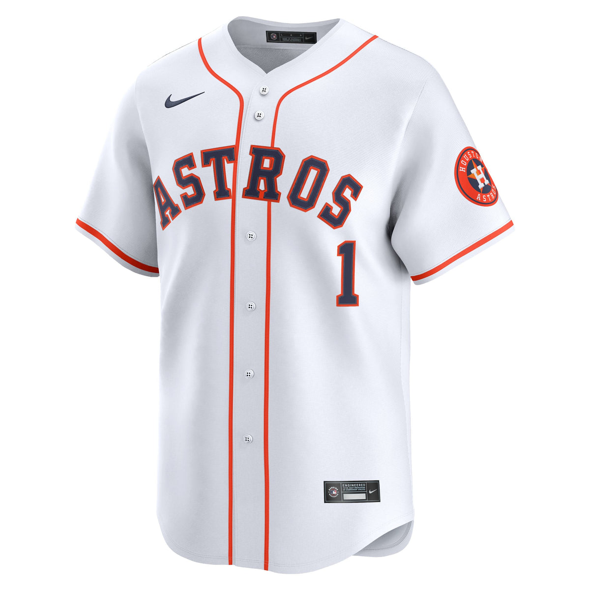 Men's Houston Astros Carlos Correa Nike White Home Limited Player Jersey