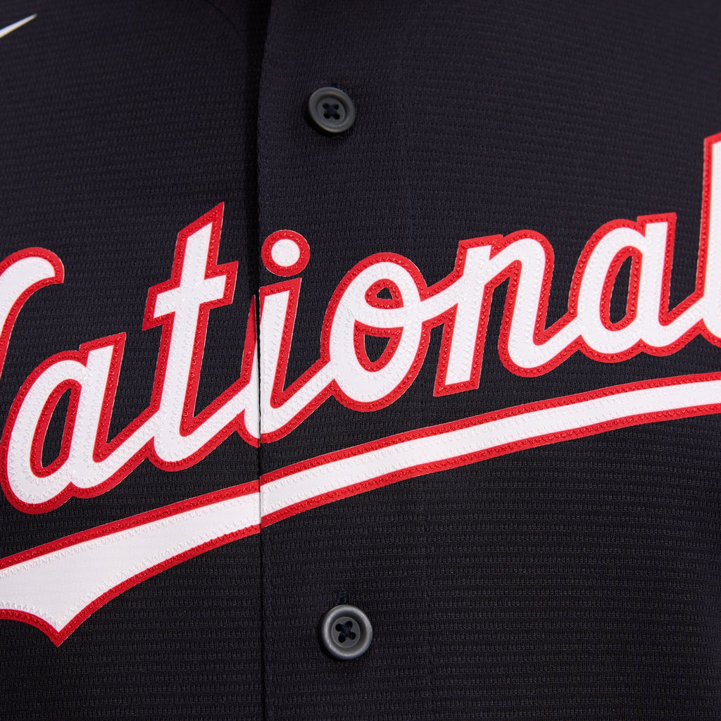 Men's Washington Nationals Dylan Crews Nike Navy Alternate Replica Jersey