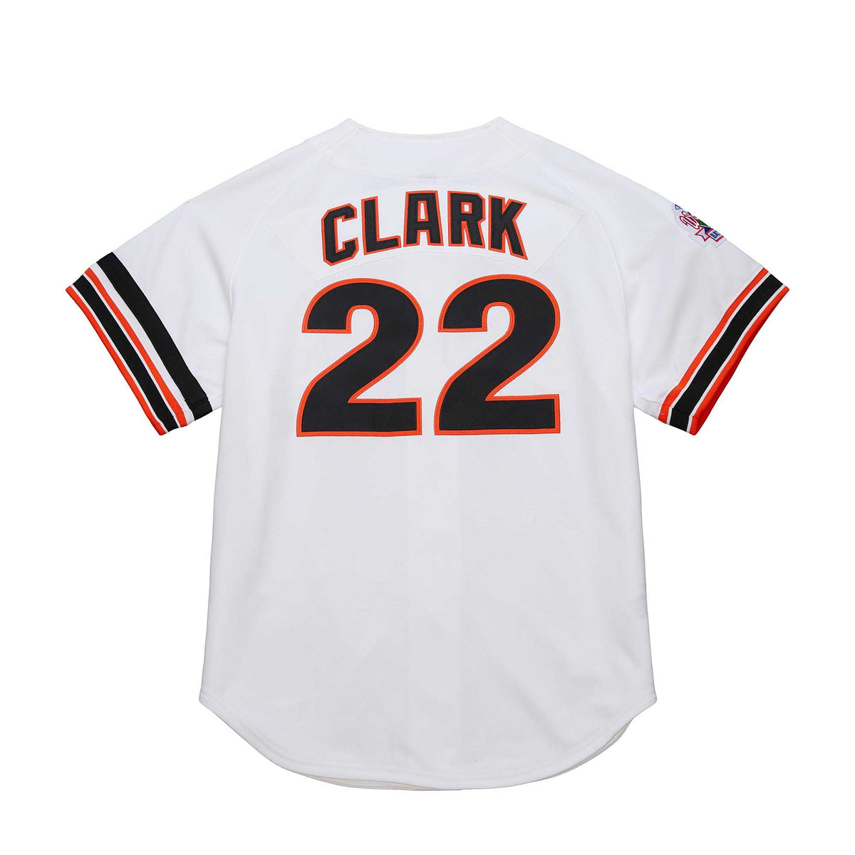 Men's San Francisco Giants Will Clark Mitchell & Ness White Cooperstown Collection 1989 Authentic Jersey